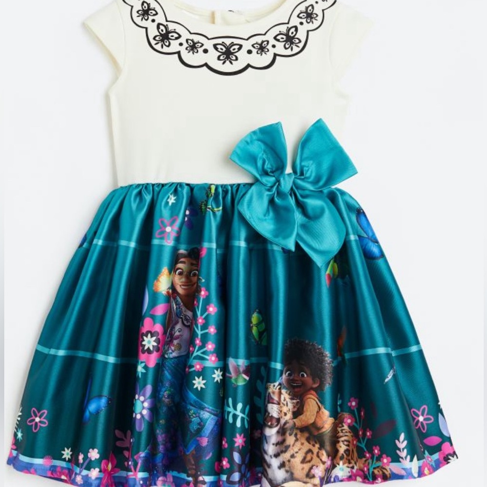 H&M x Encanto 8/10 Bow Tie Dress